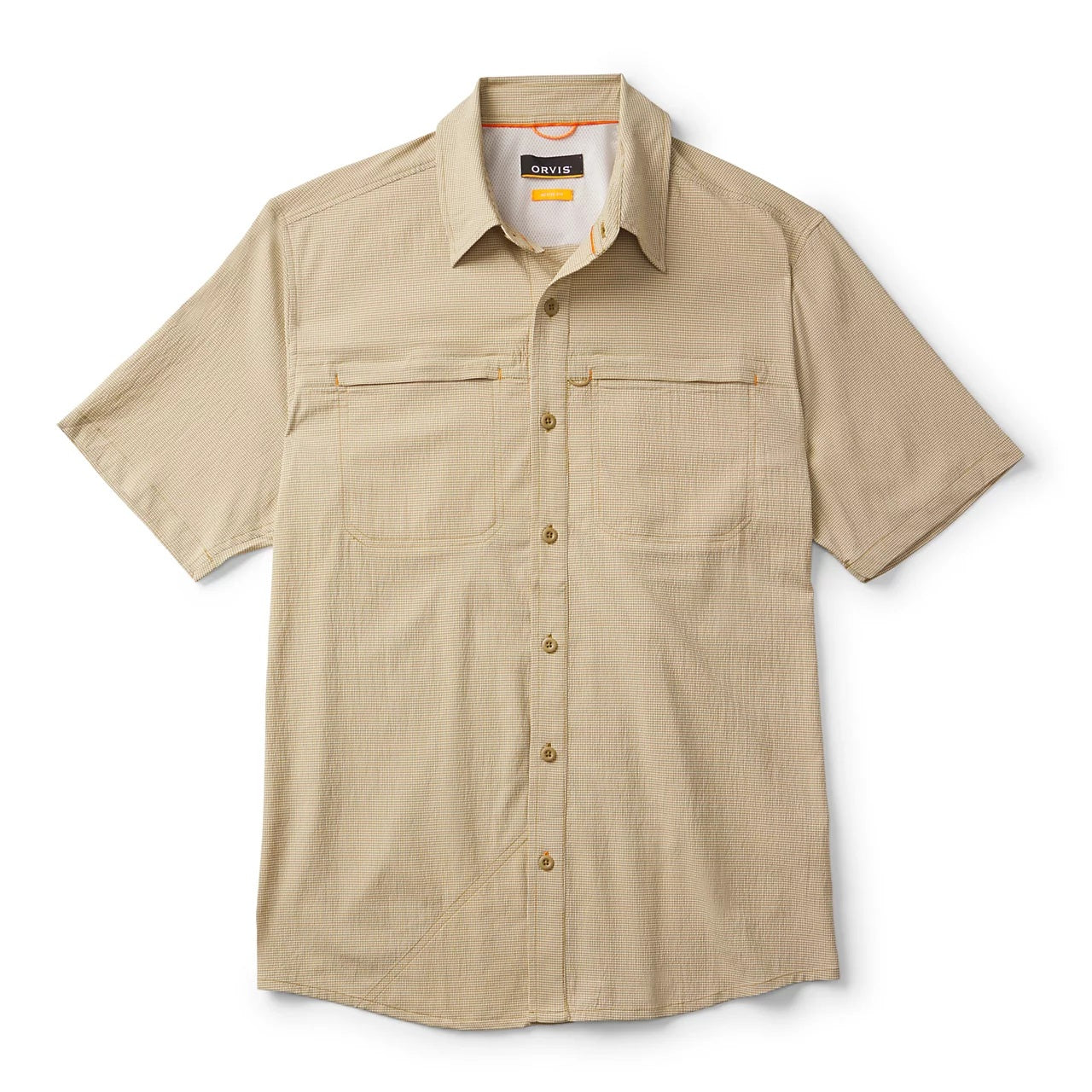 Open Air Caster Short Sleeve Shirt- Khaki/Snow